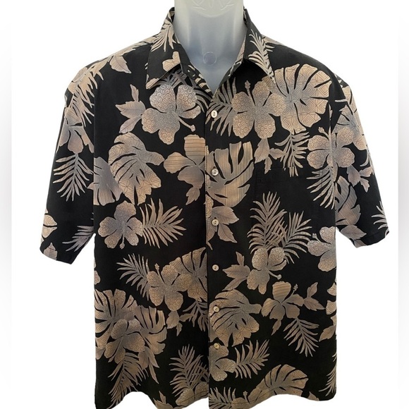 Tori RICHARD Aloha Hawaiian Shirt Men L Large - Picture 1 of 6